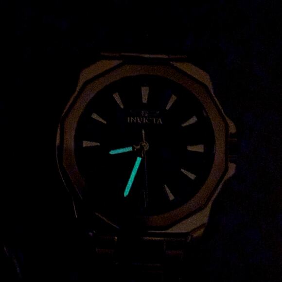 Invicta 46839 Speedway Gold Tone Mens Watch Black Dial Stainless Steel NIBWT - Picture 16 of 17